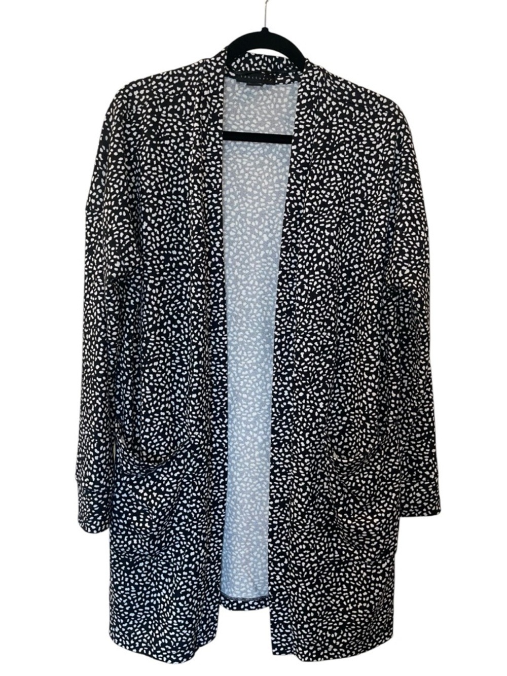 Sanctuary Women’s Open Front Jersey Cardigan in Mystic Spots Size: Medium